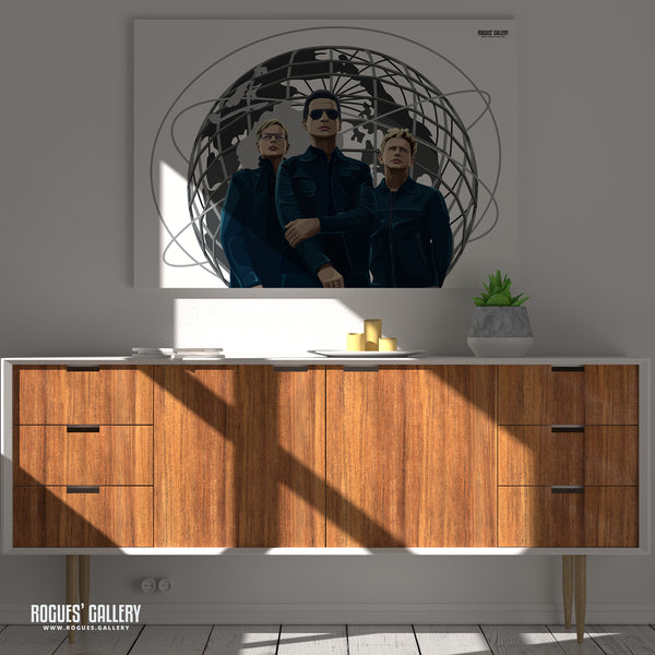 Depeche Mode - A3, A2, A1 or A0 Print in 2 versions