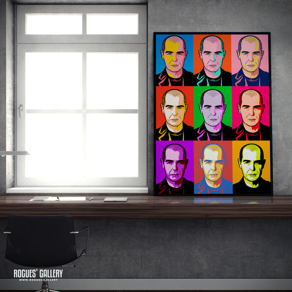 Pop Art Vol 5: Pet Shop Boys' Neil Tennant - A3, A2, A1 or A0 Print in 2 versions