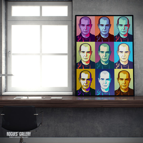 Pop Art Vol 5: Pet Shop Boys' Neil Tennant - A3, A2, A1 or A0 Print in 2 versions