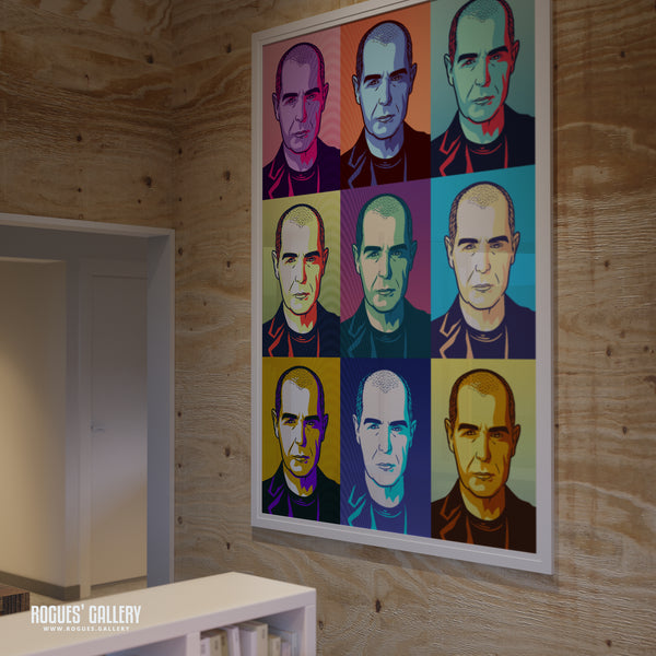 Pop Art Vol 5: Pet Shop Boys' Neil Tennant - A3, A2, A1 or A0 Print in 2 versions