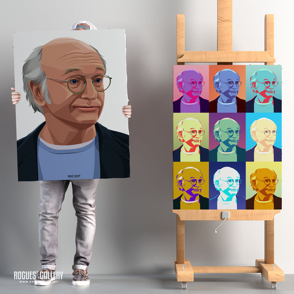 Curb You Enthusiasm's Larry David - A3, A2, A1 or A0 Print
