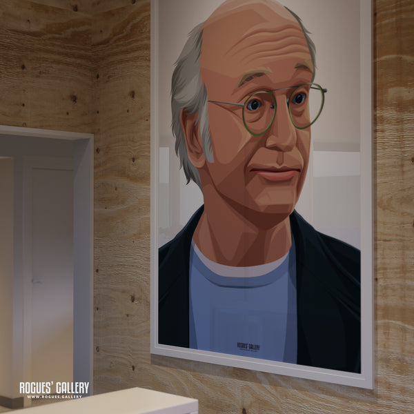 Curb You Enthusiasm's Larry David - A3, A2, A1 or A0 Print