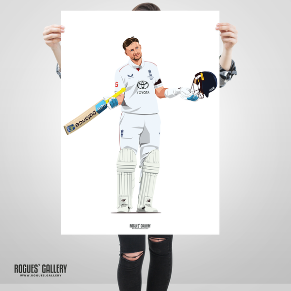 Joe Root England cricket batsman record Average poster