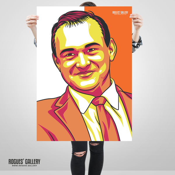 Sir Ed Davey Liberal Democrat Party Leader portrait poster