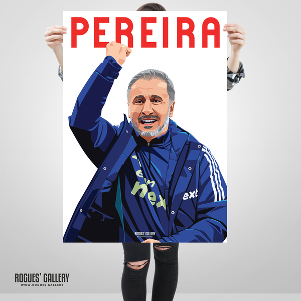 Vitor Pereira Nottingham Forest head coach boss Poster City Ground