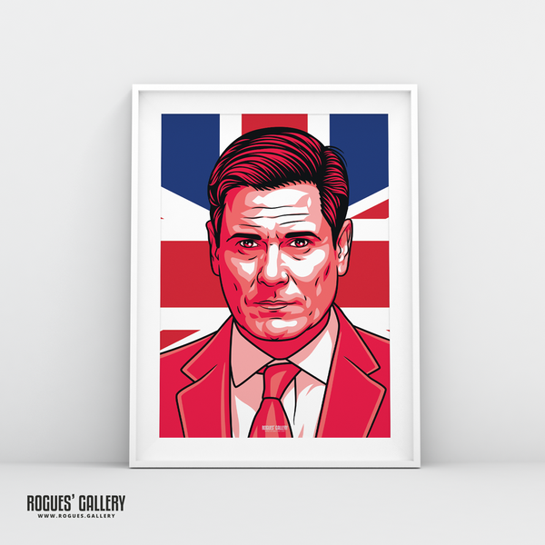 Incredible To The House - PM Sir Keir Starmer - Politics Series A3, A2, A1 or A0 Union Jack Icon Print