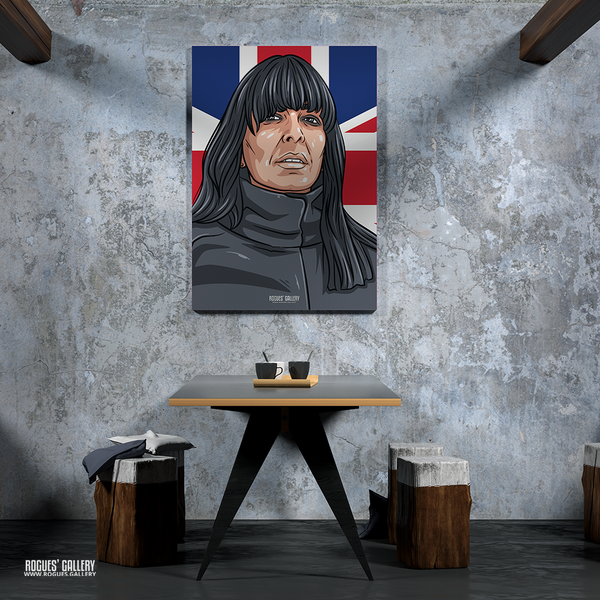 Claudia Winkleman The Traitors presenter print – view 11