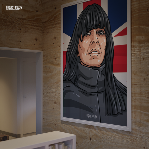 Rogues' Gallery The Traitors presenter print featuring Claudia Winkleman