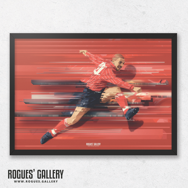 Stan Collymore Peterborough goal Nottingham Forest Promotion A3 print
