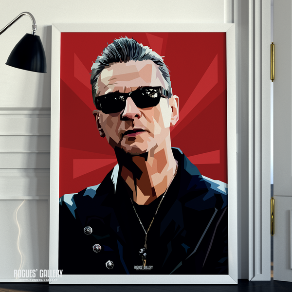 Dave Gahan poster Depeche Mode modern portrait 