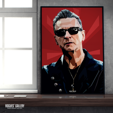 Dave Gahan Depeche Mode modern portrait a2 print