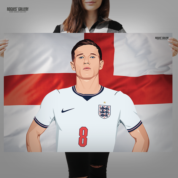 Huge Elliot Anderson flag design created for Southbank Bar in Nottingham to mark 20 years