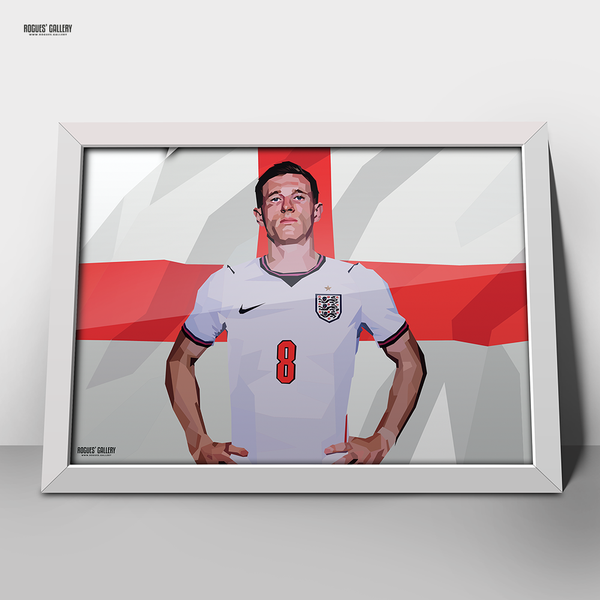 Elliot Anderson Forest and England tribute artwork commissioned for Southbank Bar Nottingham