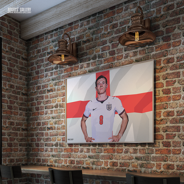Huge Elliot Anderson flag design created for Southbank Bar in Nottingham to mark 20 years