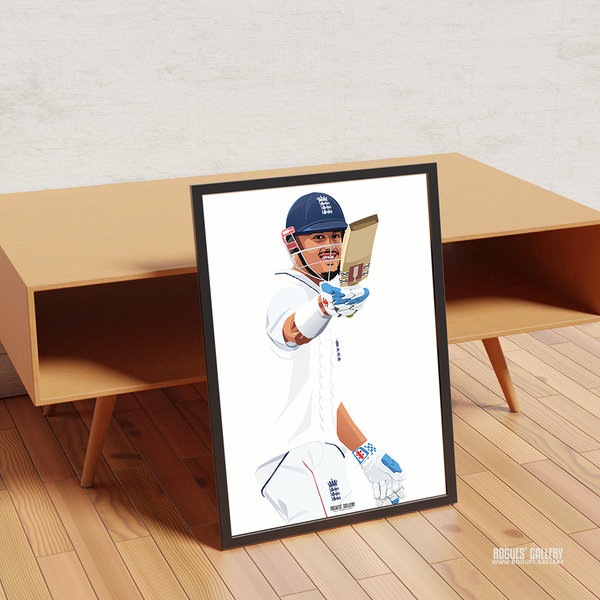 Emilio Gay England cricketer fan gift poster – additional view