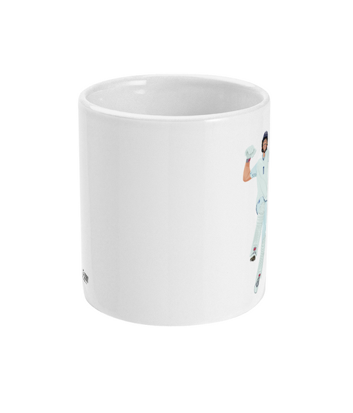 Joe Root England cricket mug celebration 