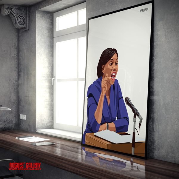 Kemi Badenoch debating Conservative Party Leader Tory A1 print