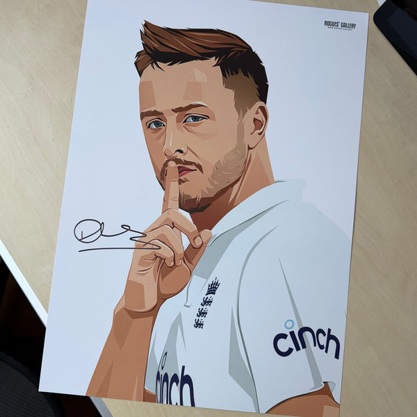 Ollie Robinson - England Cricket Star - Signed A3 Prints