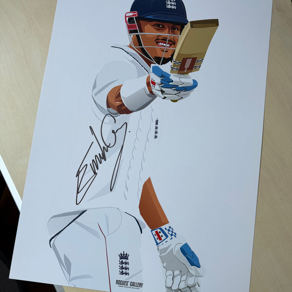 Emilio Gay - England Cricketer - Signed A3 Prints