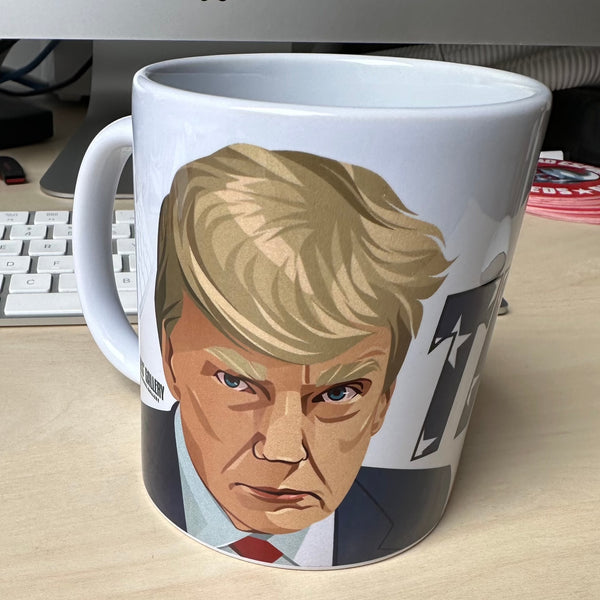 Donald Trump Mug shot Mug US President Candidate 2024