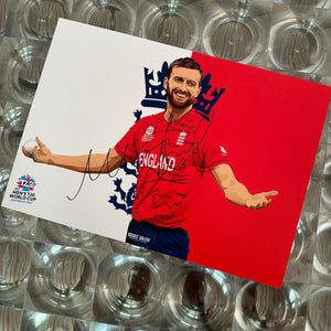 Mark Wood - England T20 World Champions 2022 - Signed A3 Prints