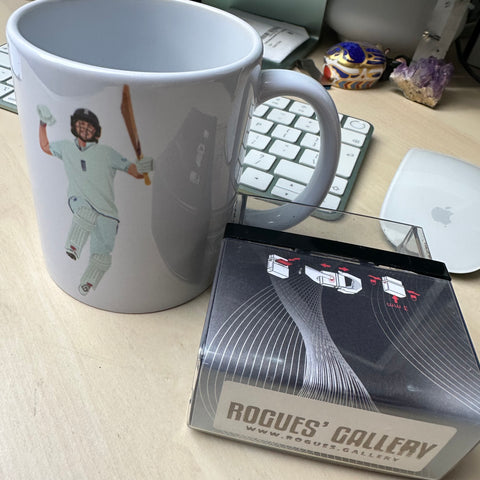 Joe Root England cricket mug celebration 