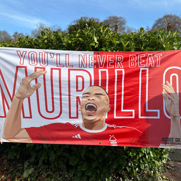 Murillo Nottingham Forest  Flag Never beat