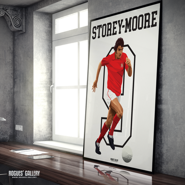 Ian Storey-Moore Nottingham Forest Greatest Ever 9 A1 print