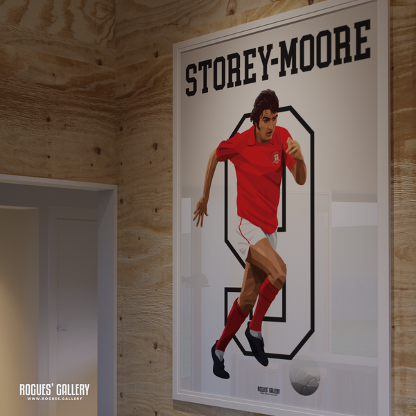 Ian Storey-Moore Nottingham Forest Greatest Ever 9 A0 print