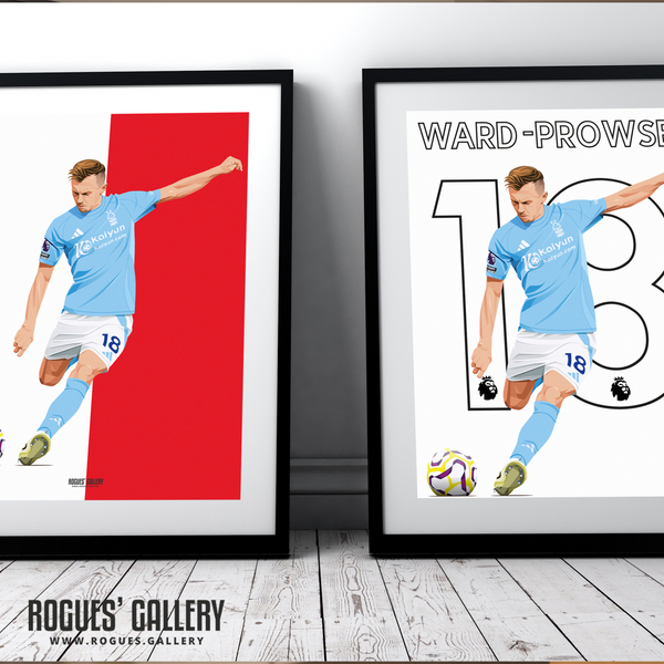 James Ward-Prowse Nottingham Forest framed prints