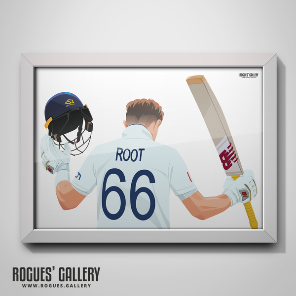 Joe Root England cricket legend 66 A2 print