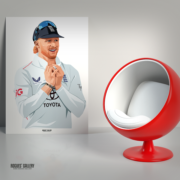 Jordan Cox England cricket batter print – view 14