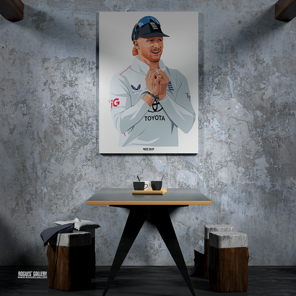 Jordan Cox England cricket batter print – view 13