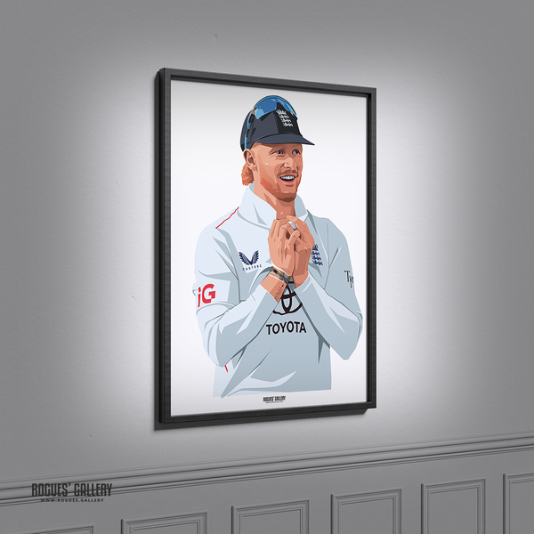 Jordan Cox England cricket batter print – view 12