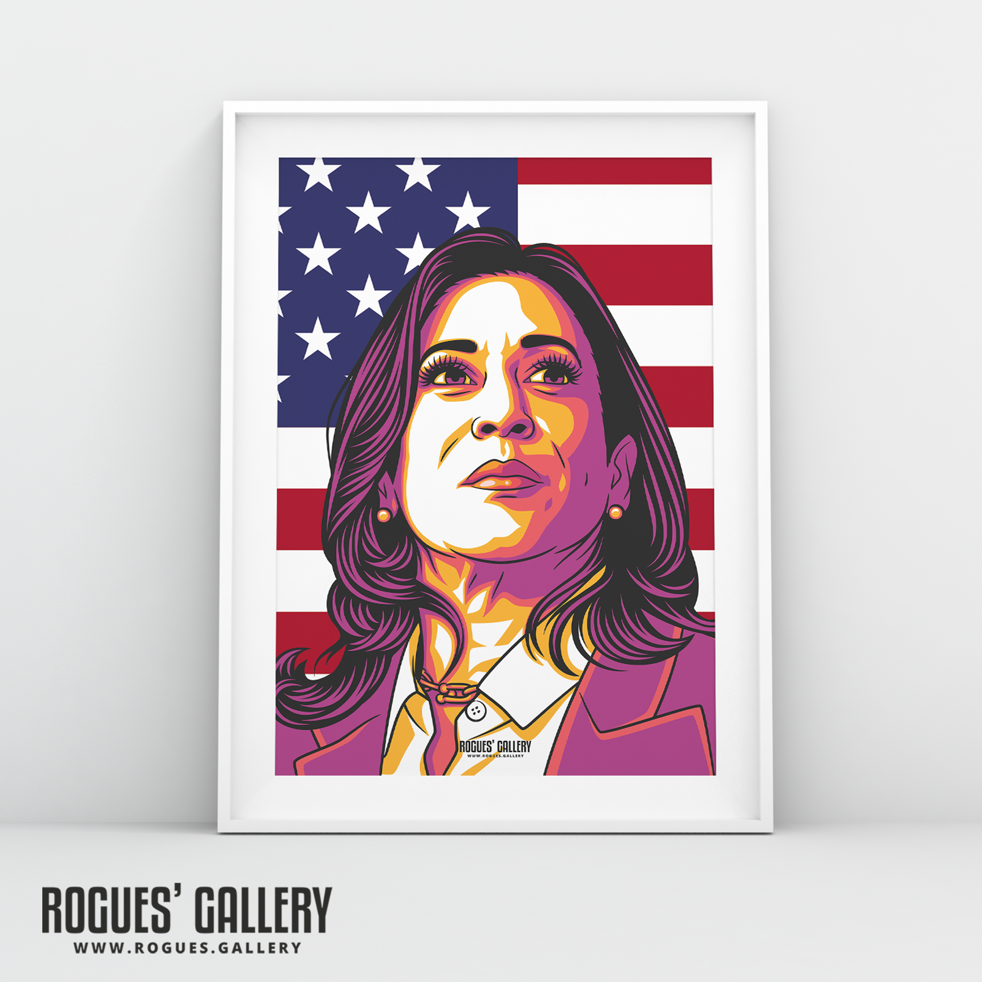 Kamala Harris VP Vice President A3 print POTUS Election USA