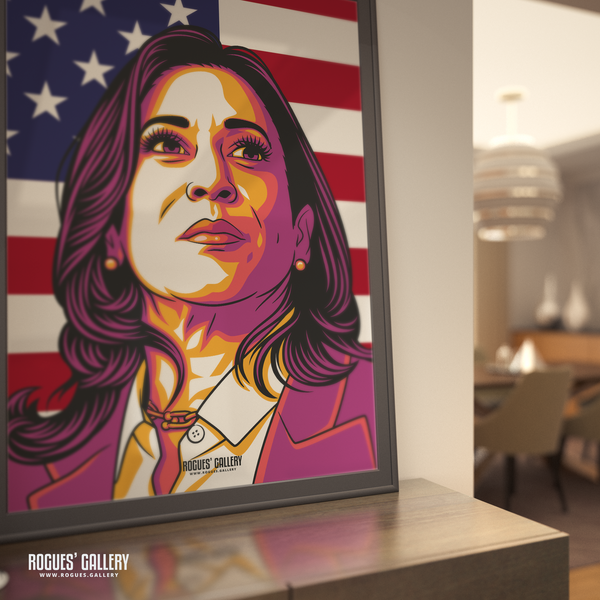 Kamala Harris VP Vice President poster POTUS Election USA