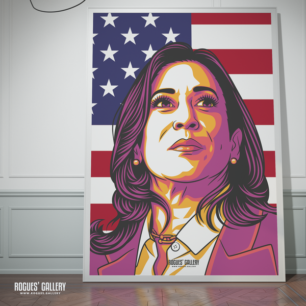 Kamala Harris VP Vice President political poster POTUS Election USA