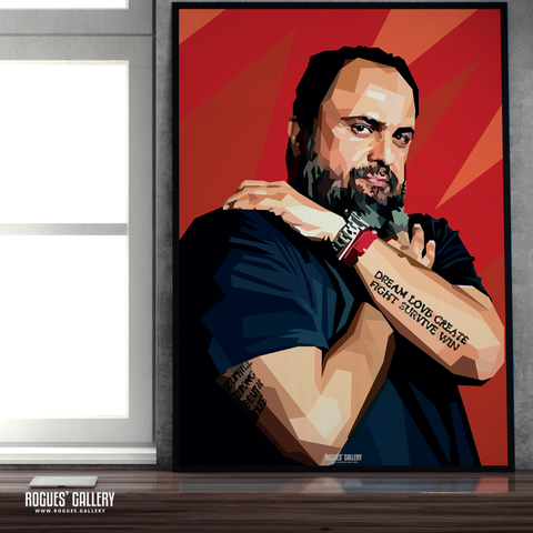 Evangelos Marinakis Nottingham Forest owner cute A2 print