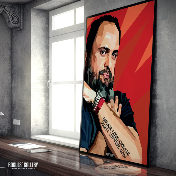 Evangelos Marinakis Nottingham Forest owner cute A1 print