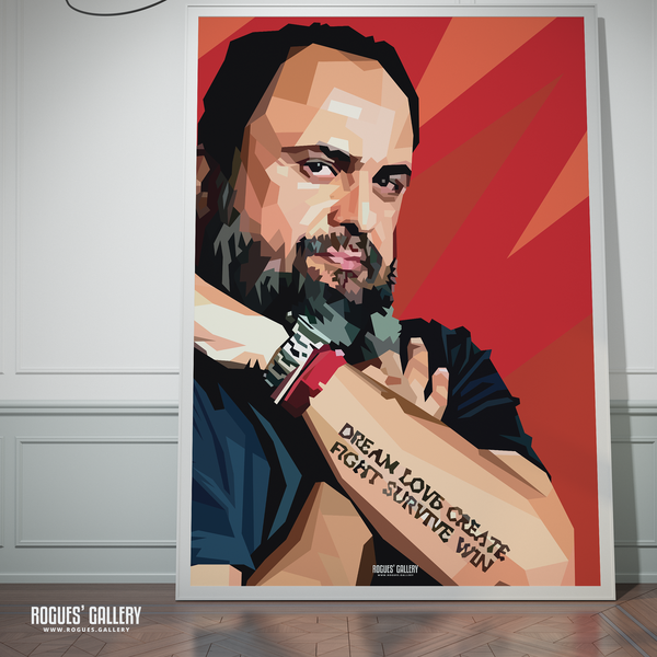 Evangelos Marinakis Nottingham Forest owner cute A0 print