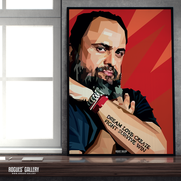 Evangelos Marinakis Nottingham Forest owner cute A2 print