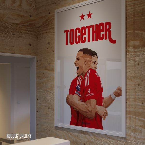 Murillo Sosa Together Nottingham Forest poster