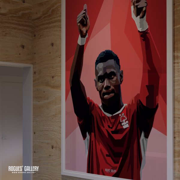 Moussa Niakhate Nottingham Forest defender poster Senegal 