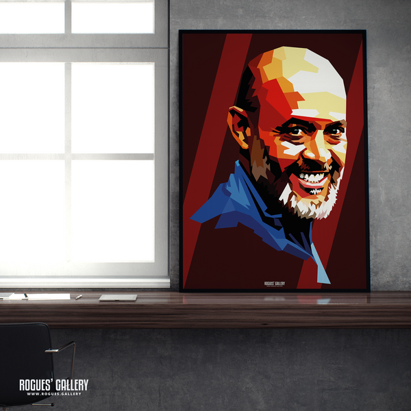 Nuno Espírito Santo modern Nottingham Forest coach A2 print