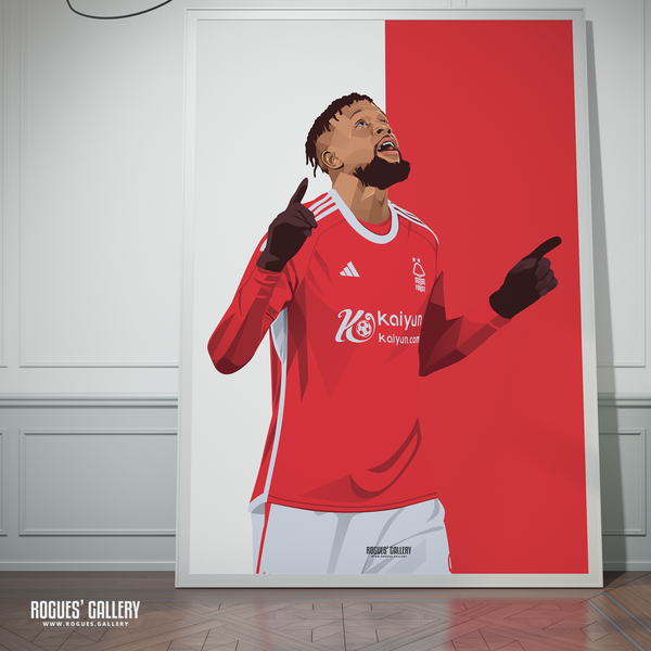 Divock Origi Nottingham Forest poster striker