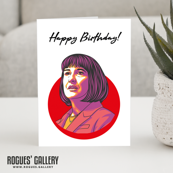 Rachel Reeves Chancellor of the Exchequer Birthday Card Labour female