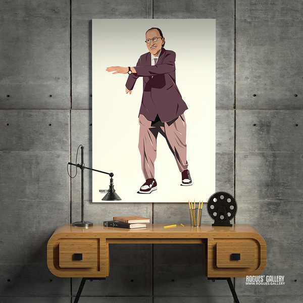 Dance Ron! - Ron Mael of Sparks - A3, A2, A1 or A0 Prints