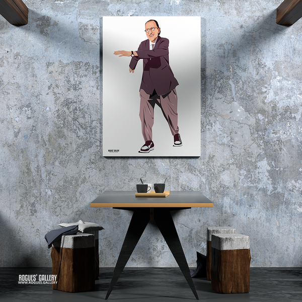 Dance Ron! - Ron Mael of Sparks - A3, A2, A1 or A0 Prints