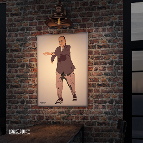 Dance Ron! - Ron Mael of Sparks - A3, A2, A1 or A0 Prints