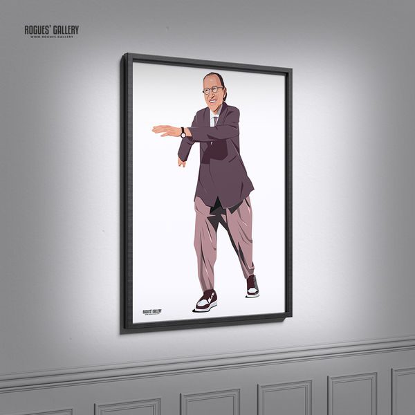 Dance Ron! - Ron Mael of Sparks - A3, A2, A1 or A0 Prints